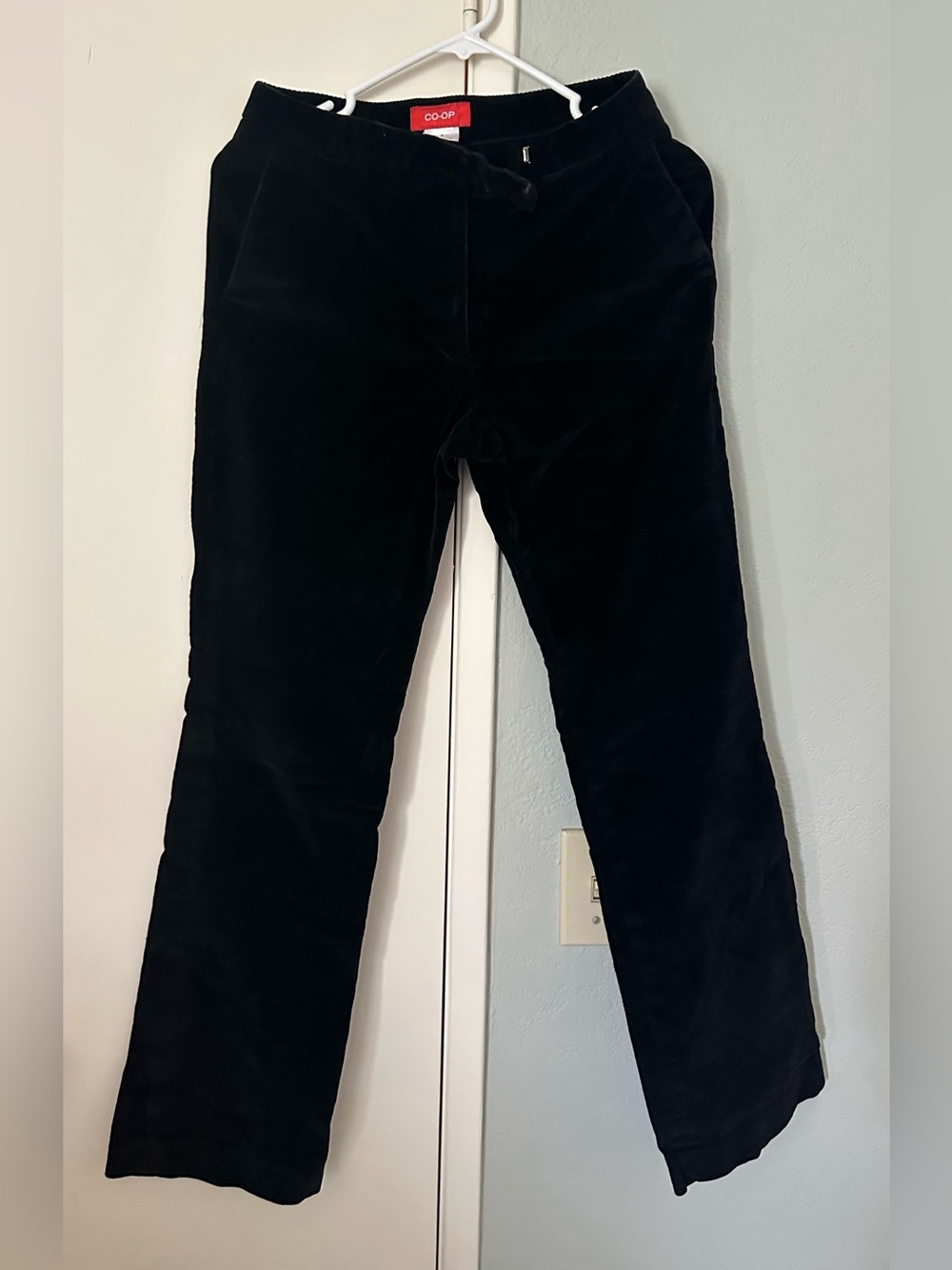 Co-op Black Corduroy Straight-Leg Pants